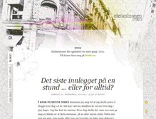 Tablet Screenshot of elefantzonen.com